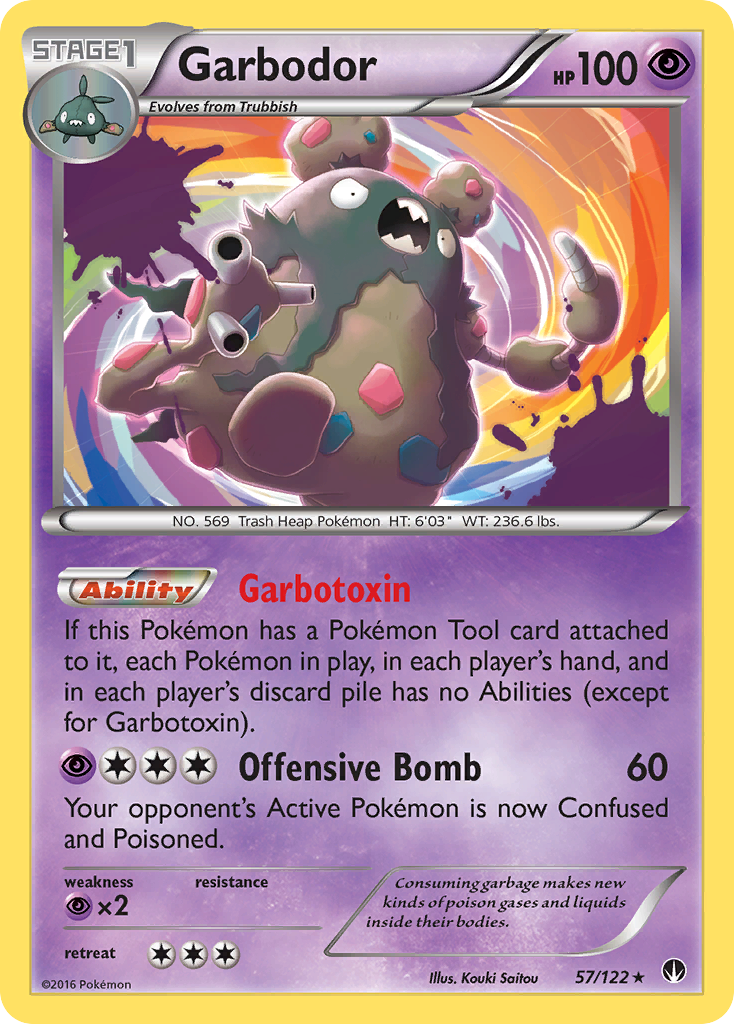 BREAKpoint Holo Garbodor #57/122